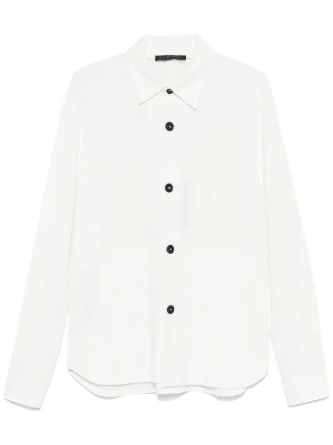 Harris Wharf London honeycomb overshirt
