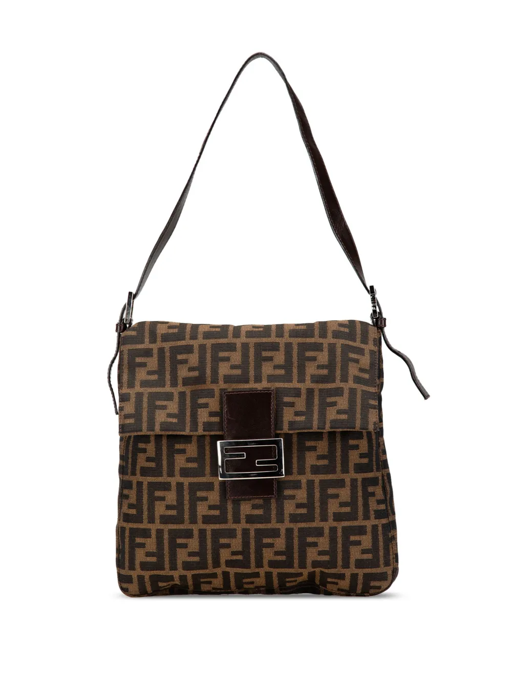 Fendi Pre-Owned 2000-2010 Zucca Canvas shoulder bag | Brown | Image 1