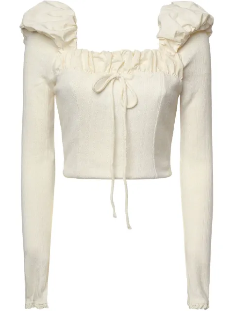 For Love And Lemons top tejido Aliyah