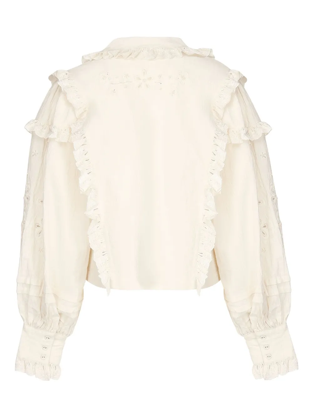 For Love And Lemons Adelie blouse - Wit