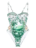 Camilla Corridor Of Calm swimsuit - Green
