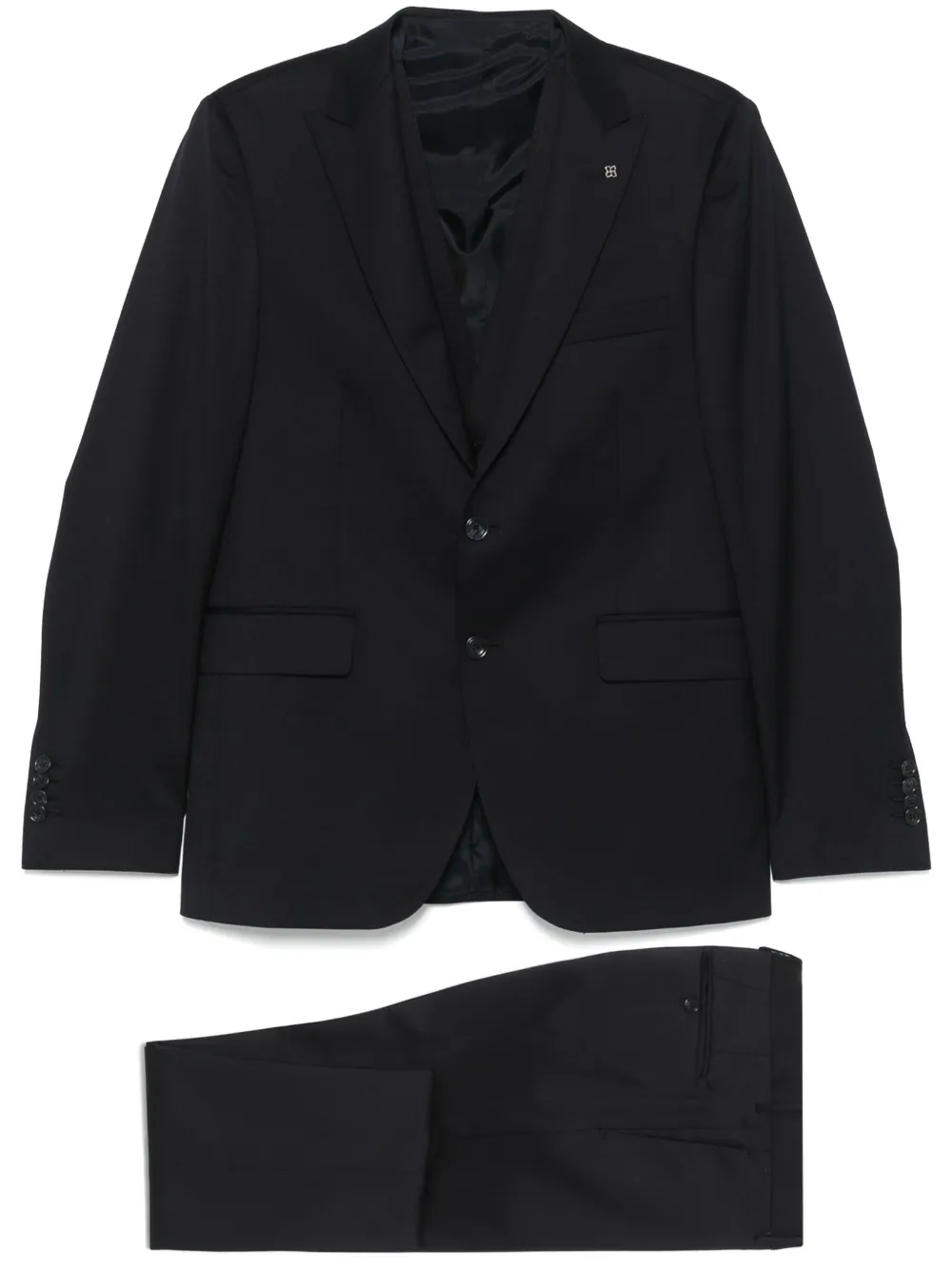 Tagliatore wool suit | Black | Image 1