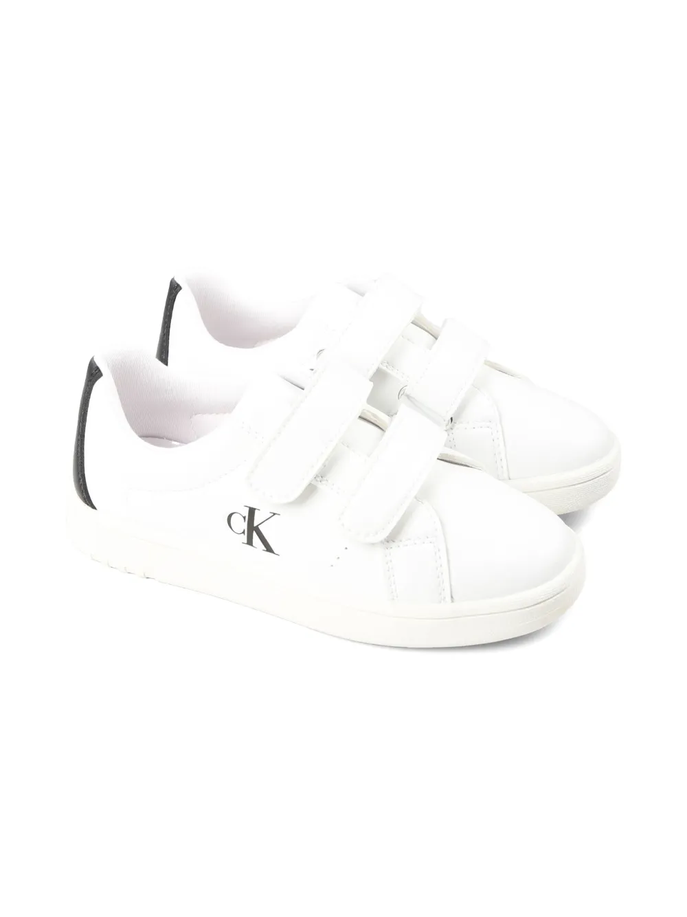 Calvin Klein Kids logo-print sneakers White