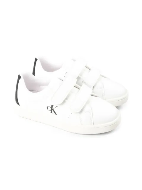 Calvin Klein Kids tenis con logo estampado