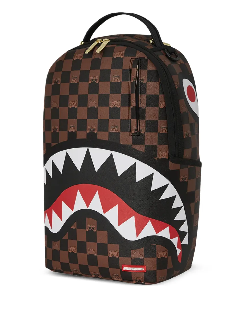 sprayground kid Sharks In Paris rugzak Bruin