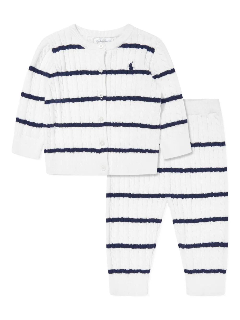 POLO RALPH LAUREN KIDS Katoenen broeken Wit