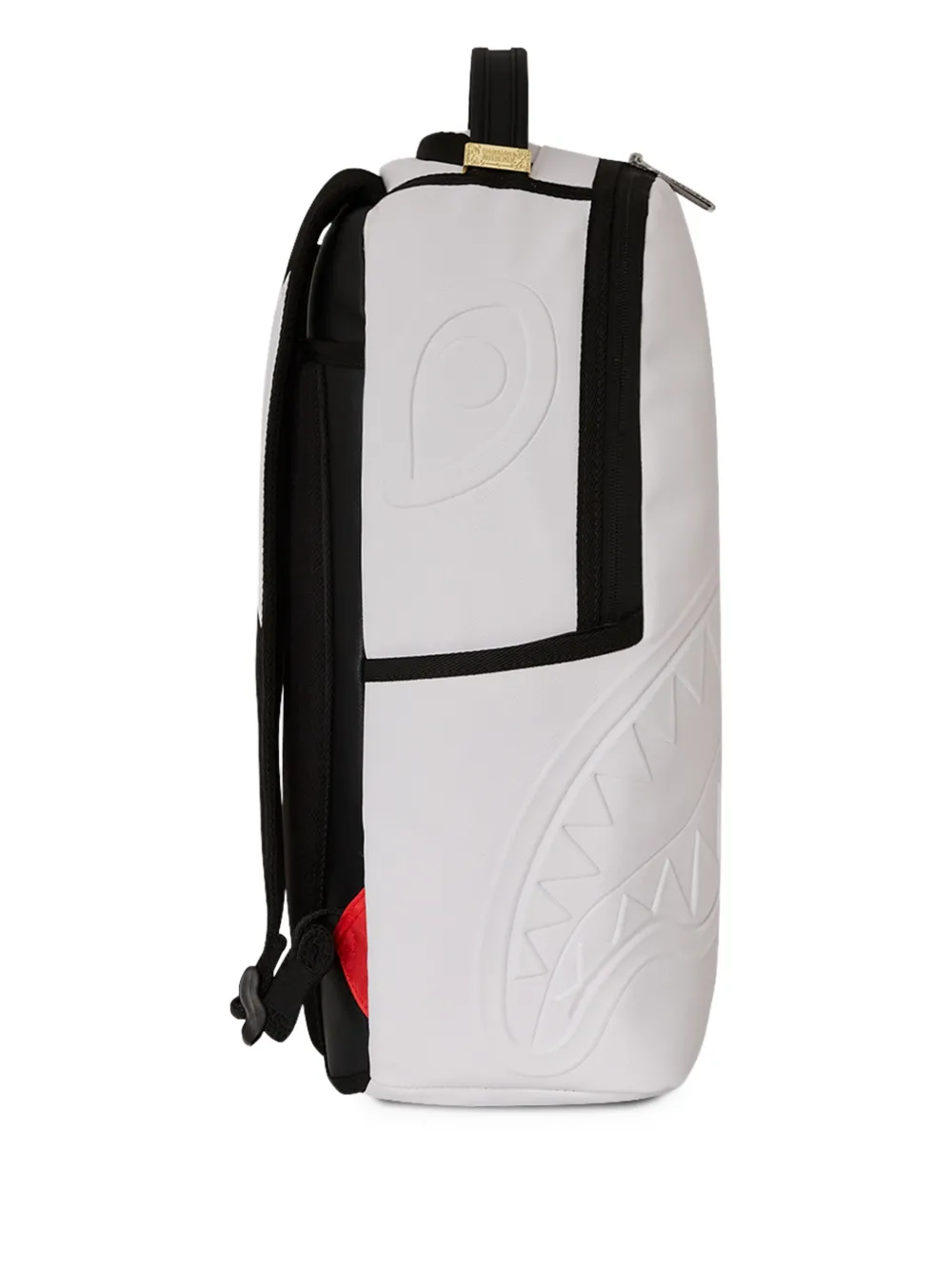 sprayground kid Rugzak met logopatch Wit