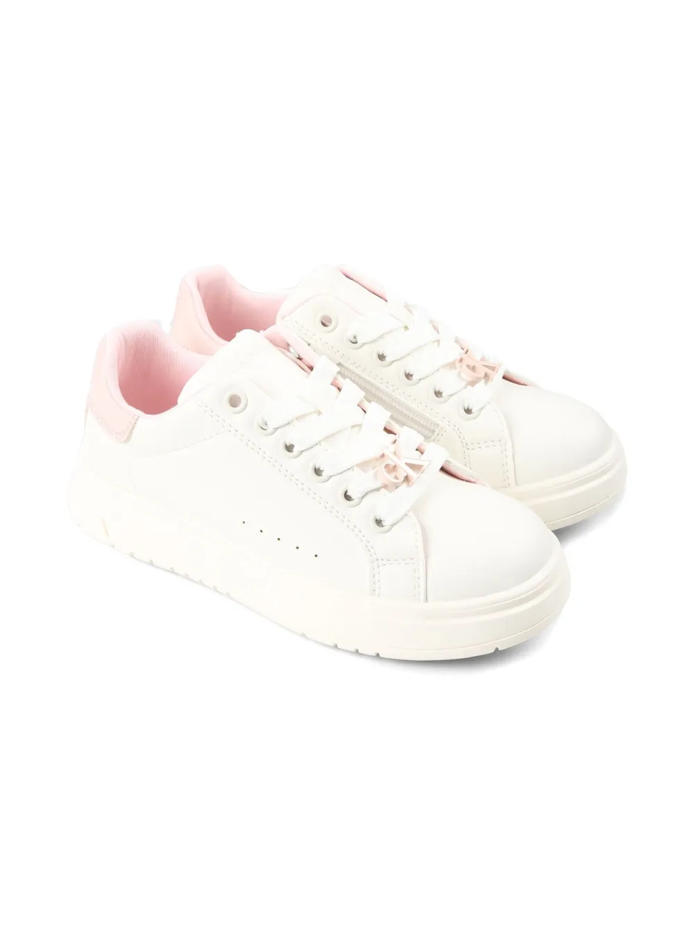 Calvin Klein Kids logo-appliqué sneakers White