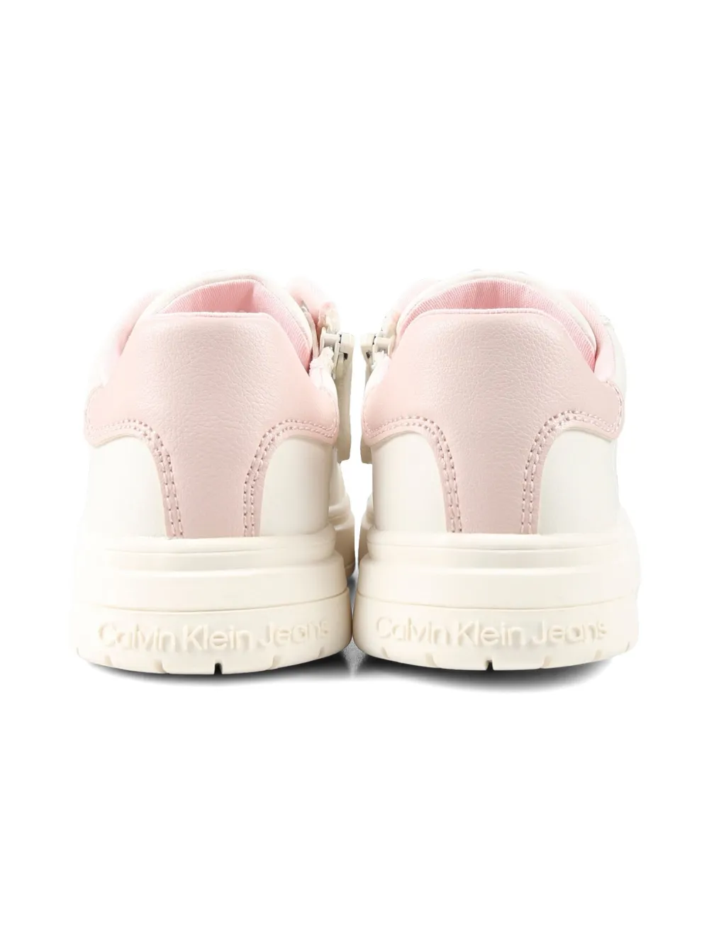 Calvin Klein Kids logo-appliqué sneakers White