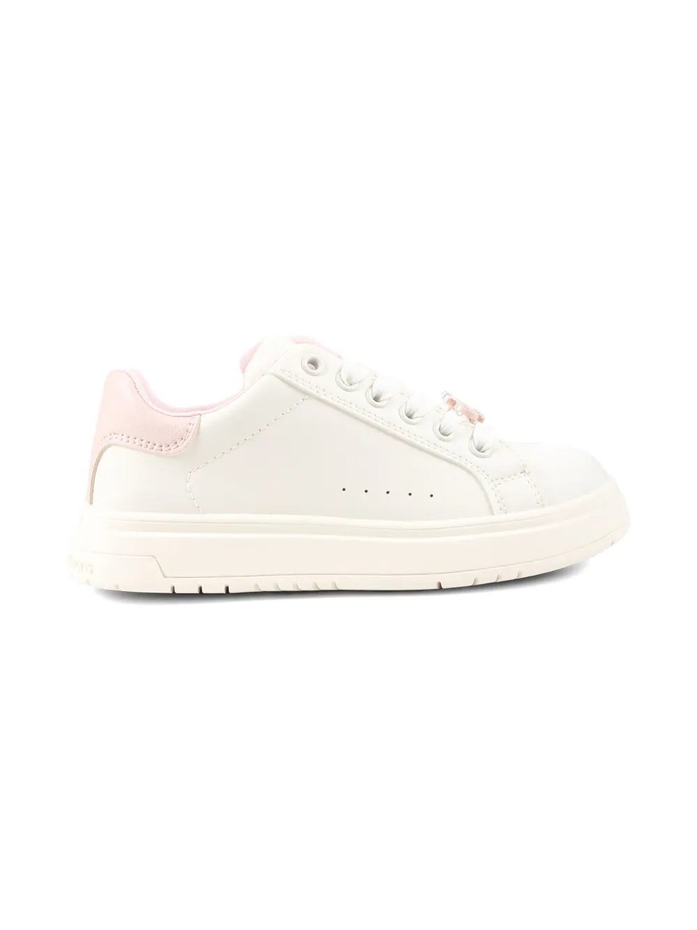 Calvin Klein Kids logo-appliqué sneakers - Wit