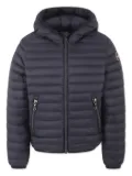 Colmar Kids logo-patch quilted jacket - Blue