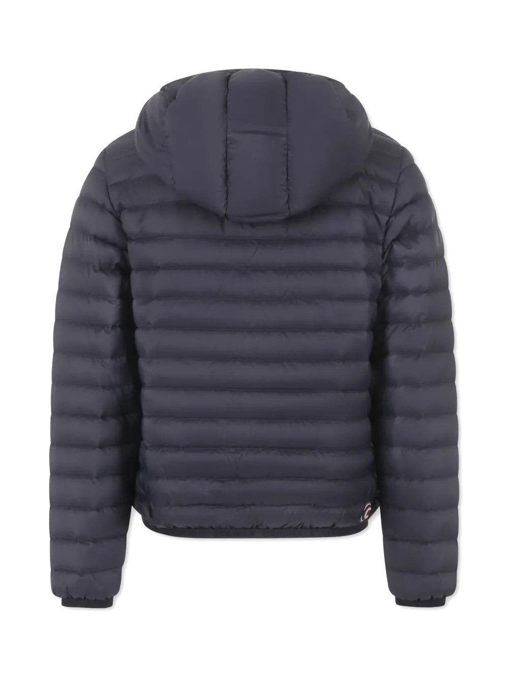 Colmar Kids logo-patch quilted jacket - Blauw