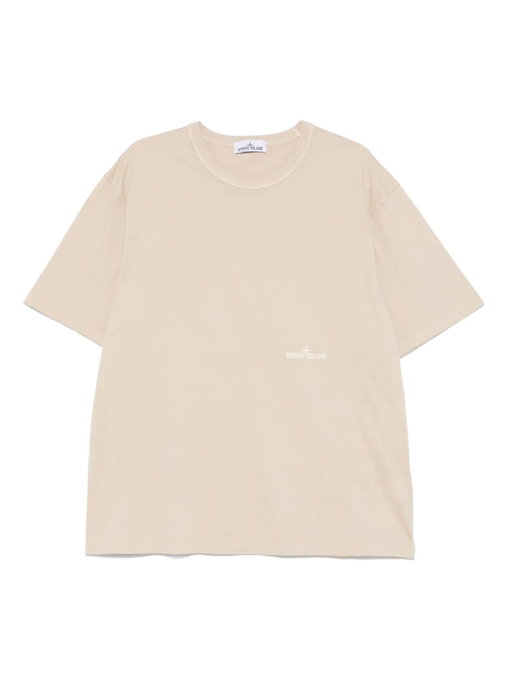 Stone Island playera con logo bordado | neutro | Image 1