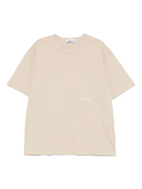 Stone Island logo-embroidered T-shirt