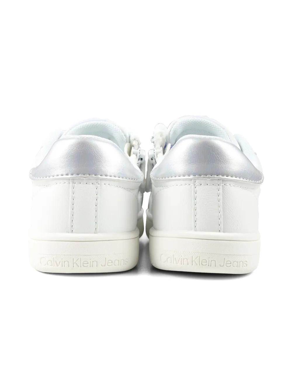 Calvin Klein Kids logo-embossed sneakers White