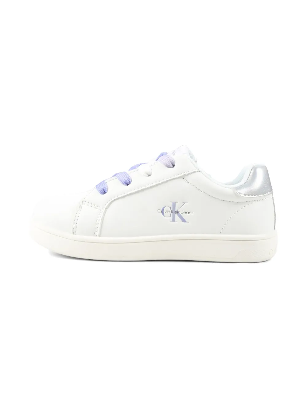 Calvin Klein Kids logo-embossed sneakers White