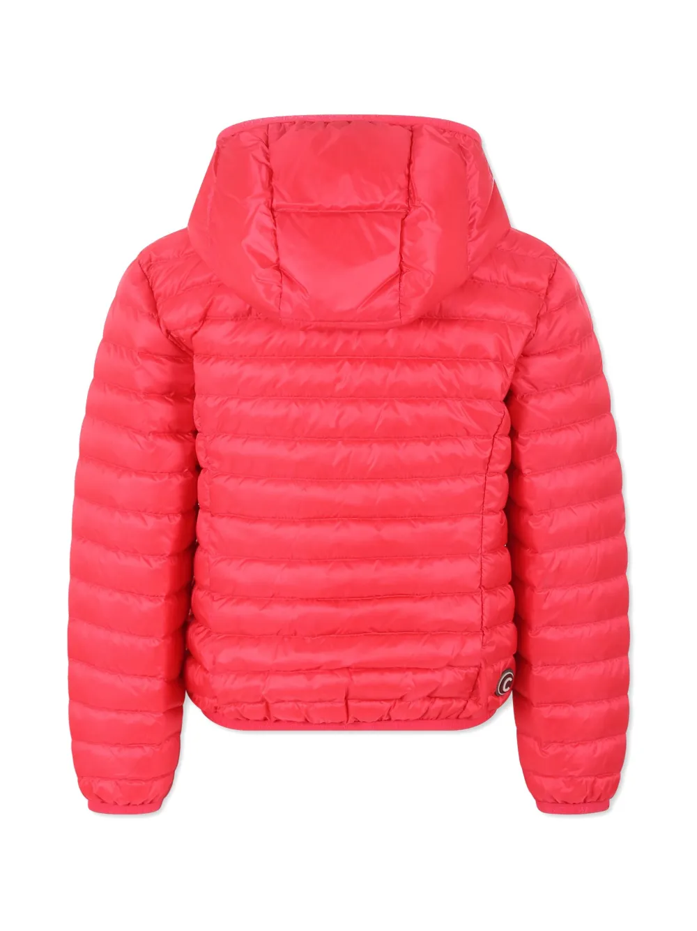 Colmar Kids logo-patch quilted jacket - Rood