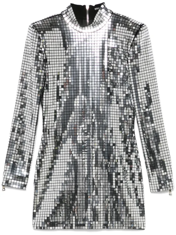 【美品】BALMAIN シルバードレス380 29054253_58319578_600.jpg