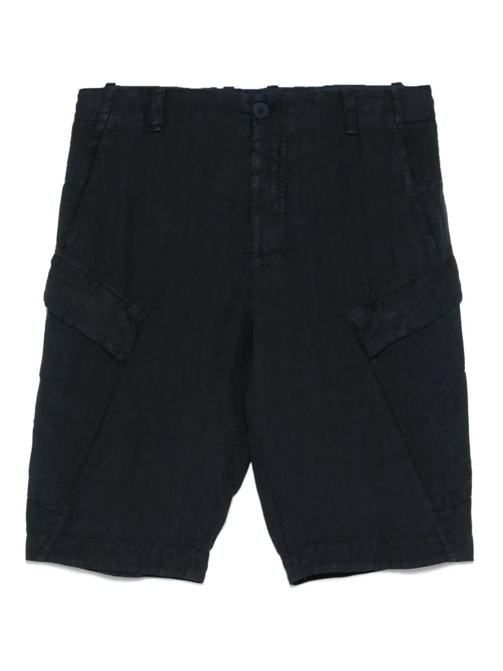 Transit linen cargo shorts - ブルー Transit linen cargo shorts - ブルー