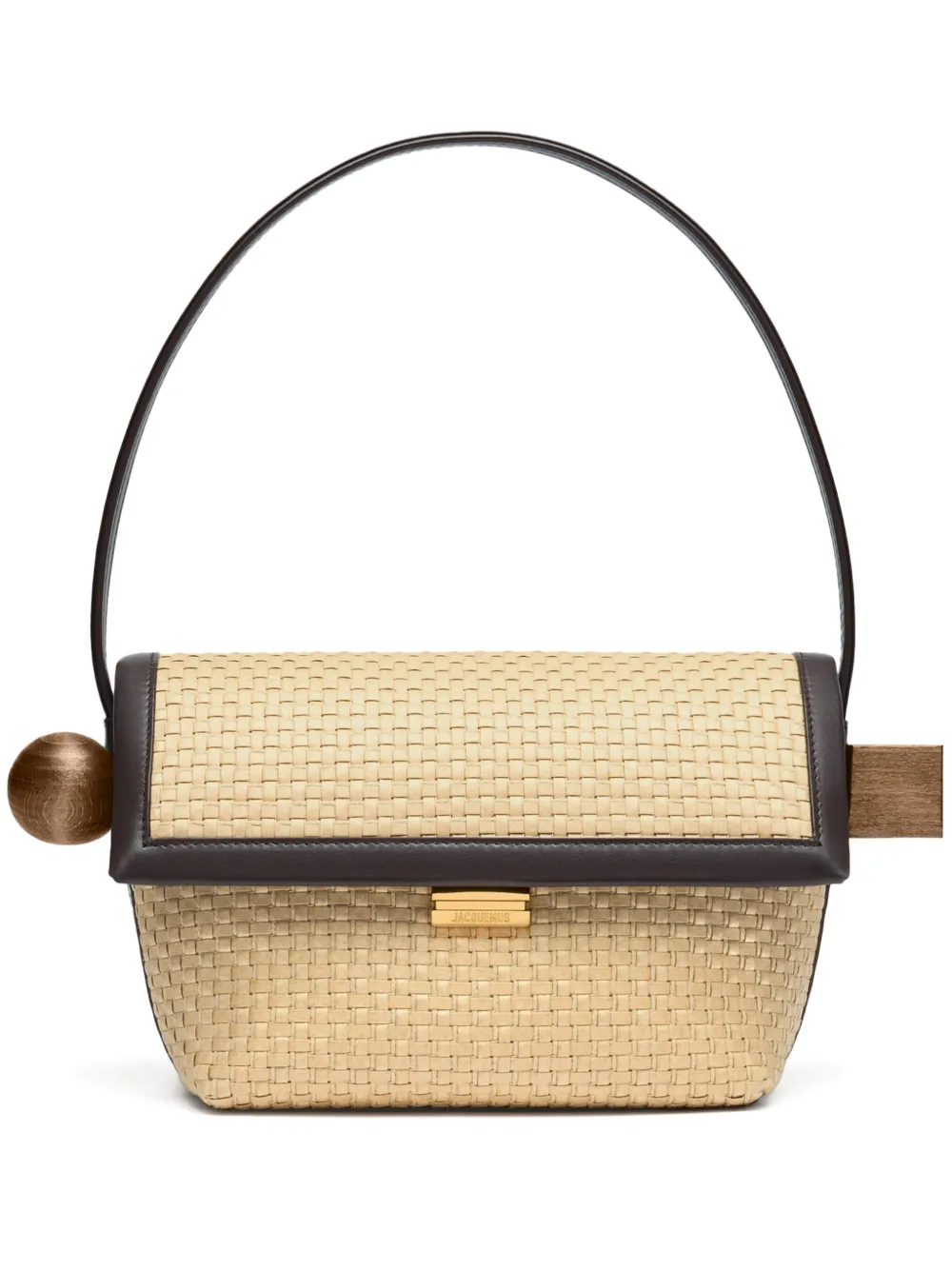 Jacquemus Le Rond Carre schoudertas Beige