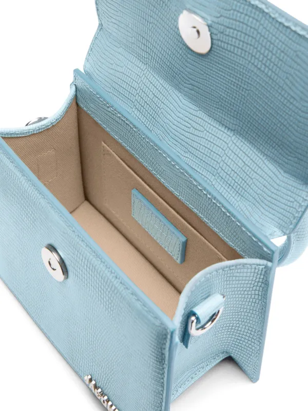 JACQUEMUS ライトブルー ミニショルダーバッグ Jacquemus Le Chiquito Mini Bag | Blue | FARFETCH