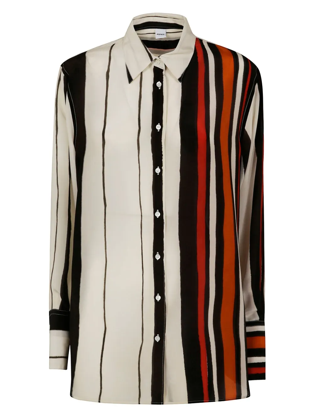 ASPESI camisa de seda | naranja | Image 1