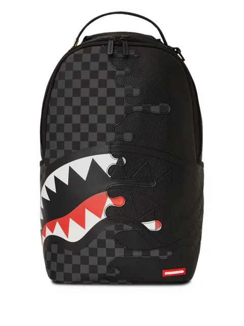sprayground kid Unfinished Shark backpack 