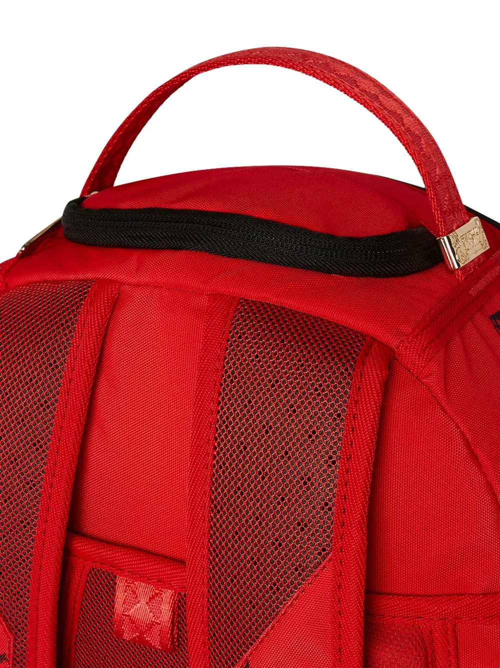 sprayground kid Diablo Big Mean Shark Bite rugzak Rood