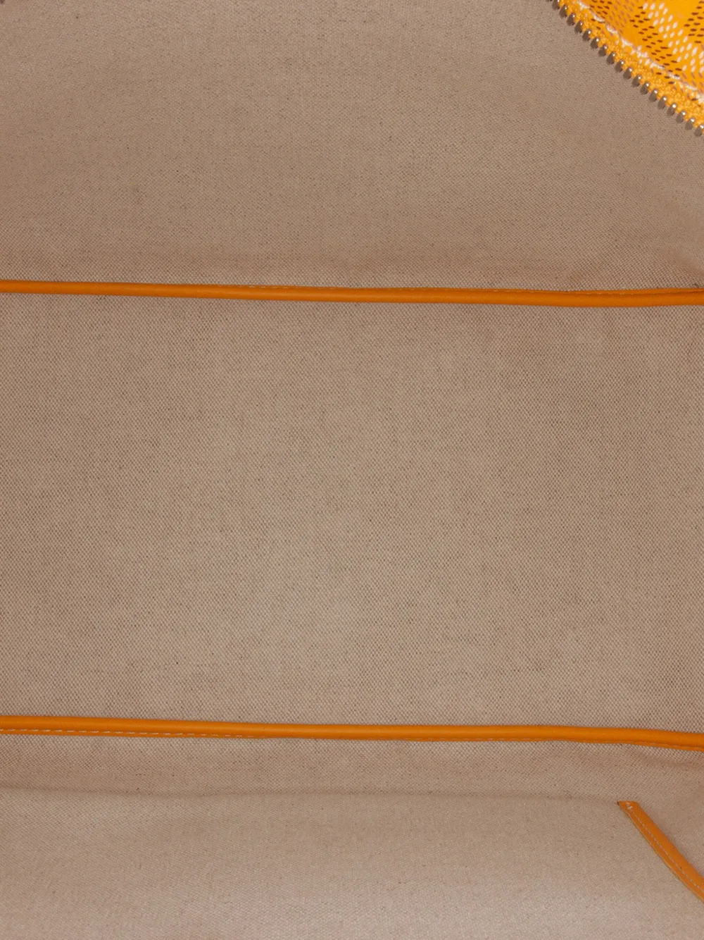 Pre-owned Goyard 2020 Ine Artois Mm Tote Bag In Yellow