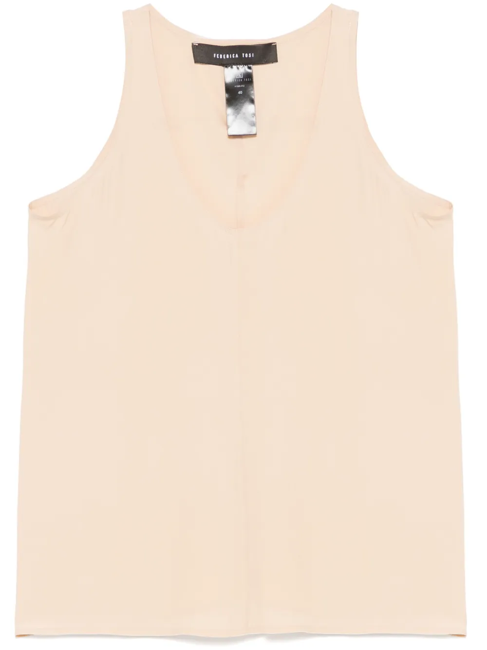 crepe de chine tank top