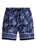 Ralph Lauren Purple Label paisley-print shorts - Blue