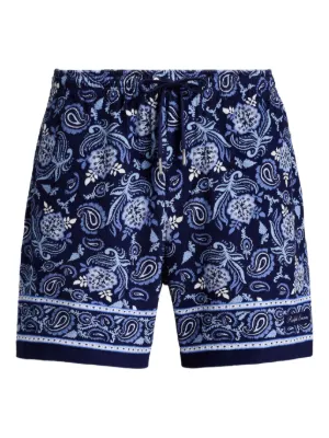 Wales Bonner Kingston ショートパンツ | ブルー | FARFETCH JP