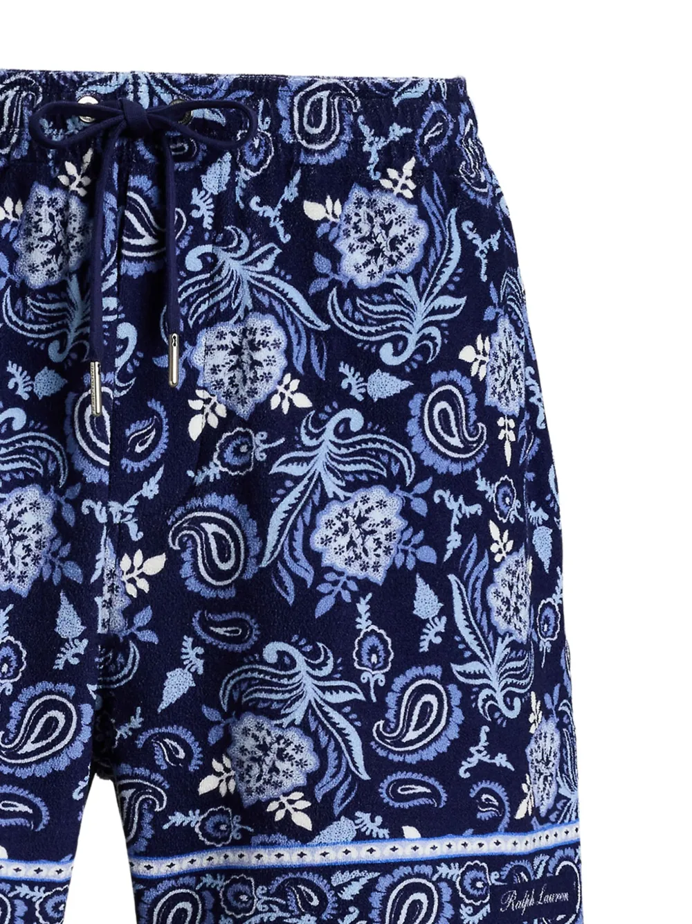 Ralph Lauren Purple Label paisley-print shorts - Blauw