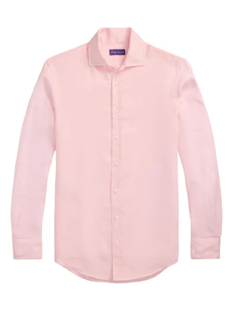 Ralph Lauren Purple Label قميص كتان