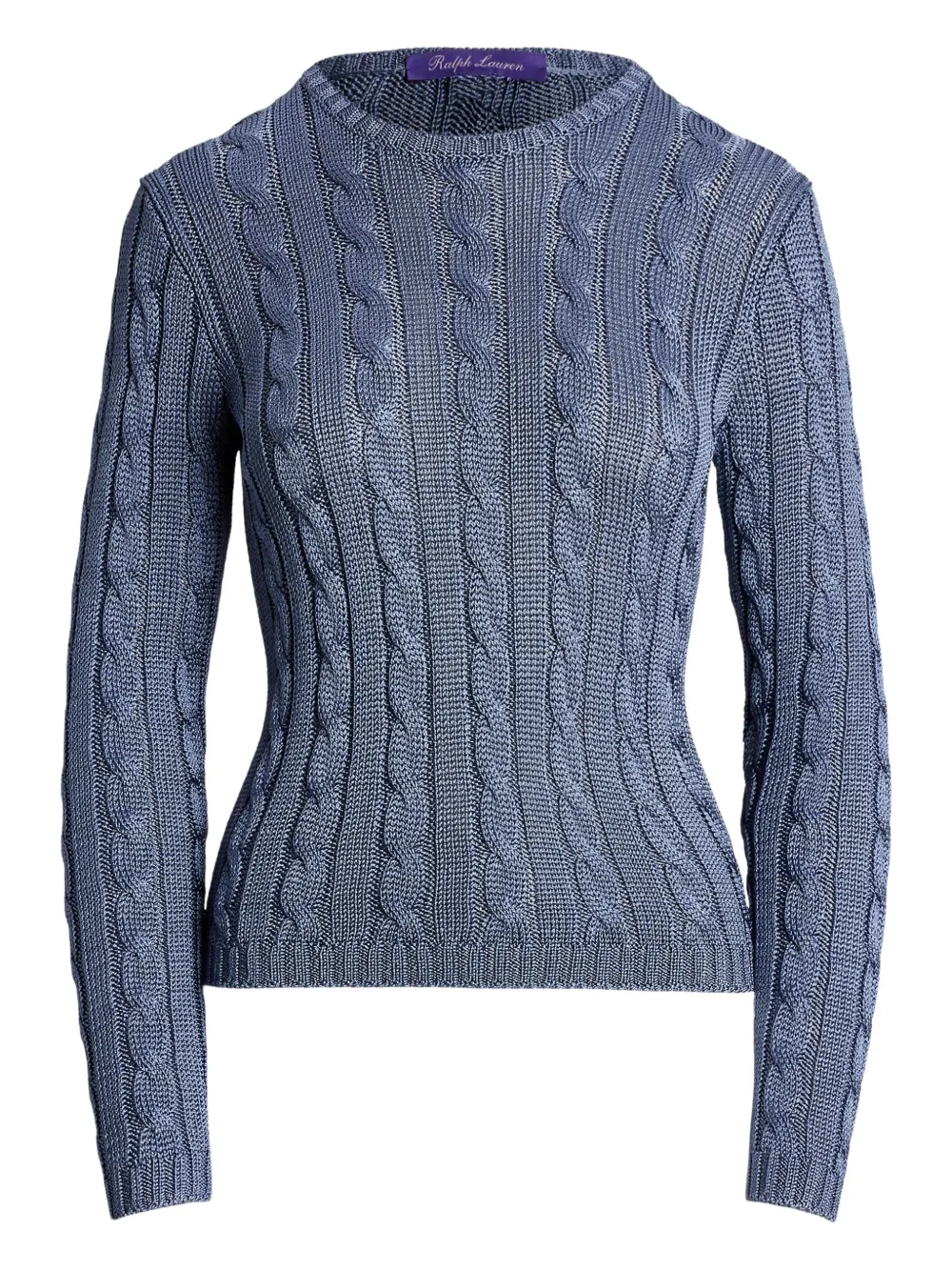 Ralph Lauren Collection Kabelgebreide trui Blauw