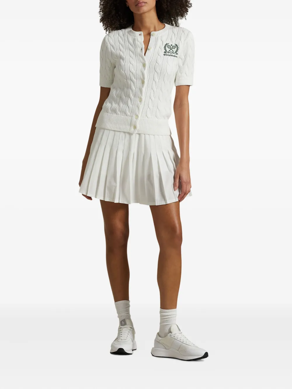 Polo Ralph Lauren Mini-plooirok - Wit