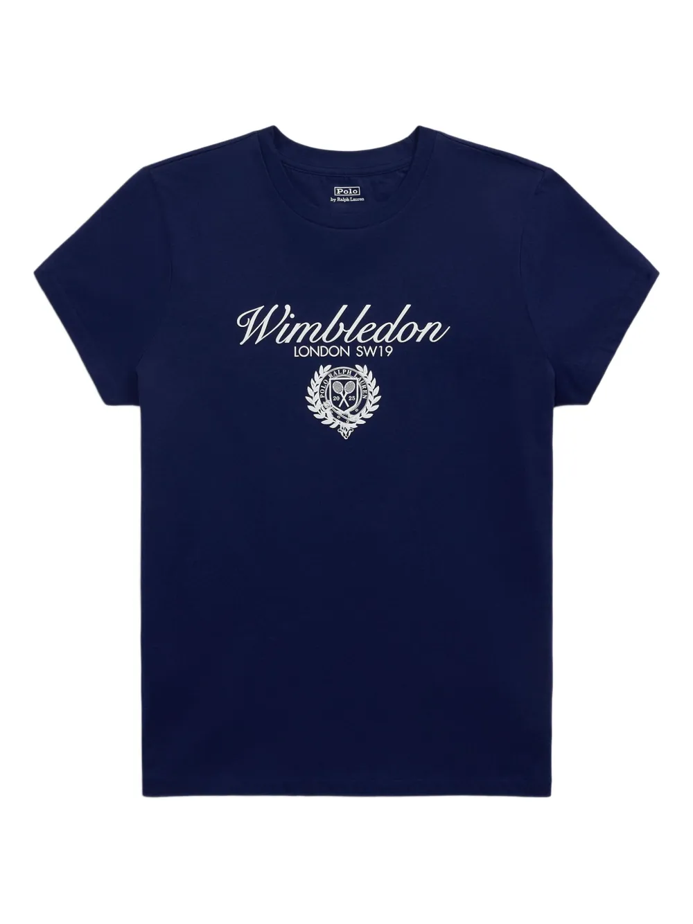 Polo Ralph Lauren Wimbledon T-shirt met logo Blauw