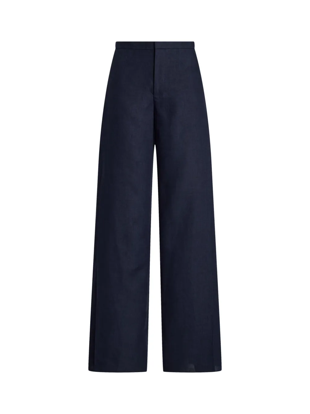 Ralph Lauren Collection Linnen straight broek Blauw