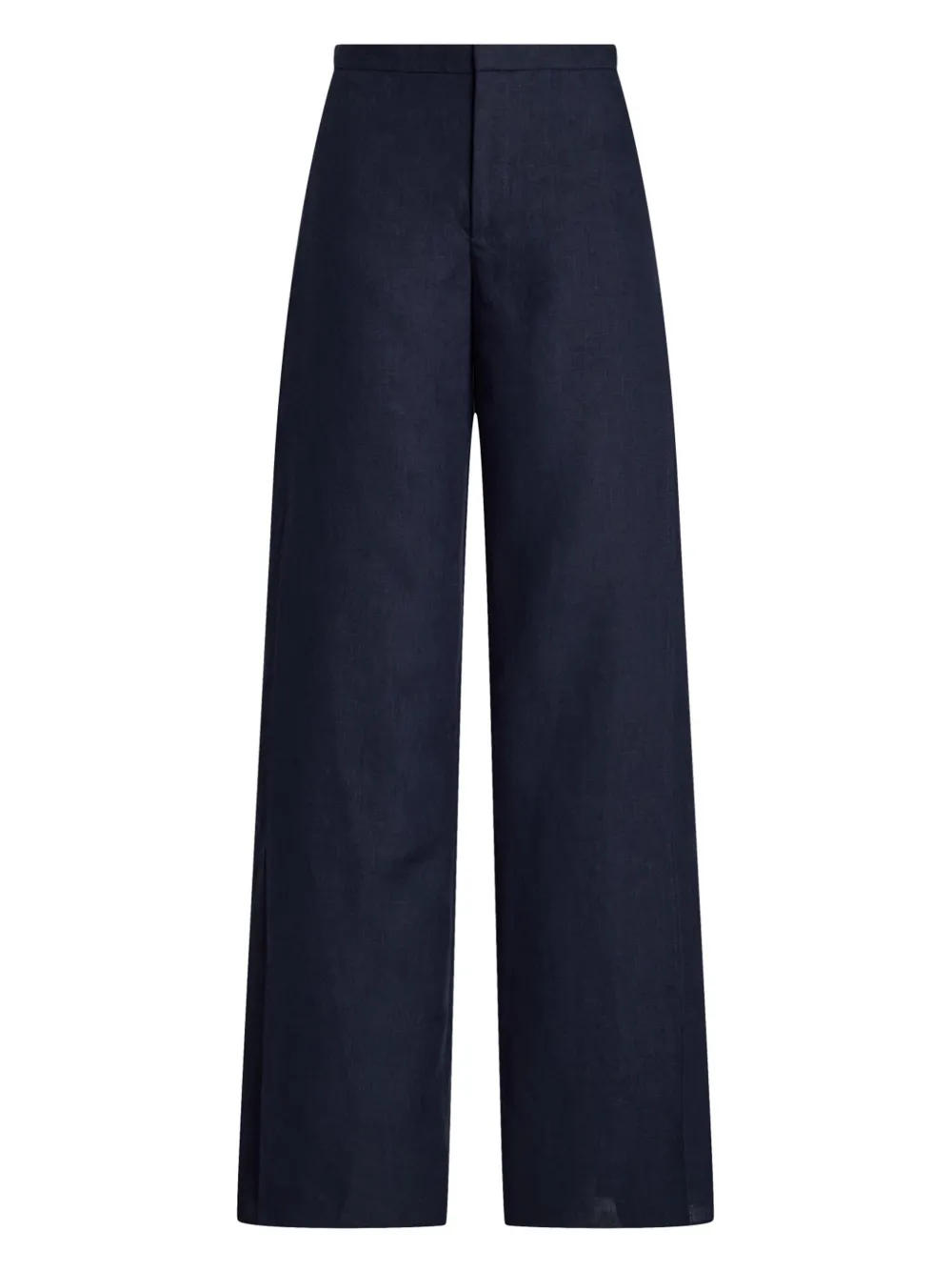 Ralph Lauren Collection Linnen straight broek Blauw