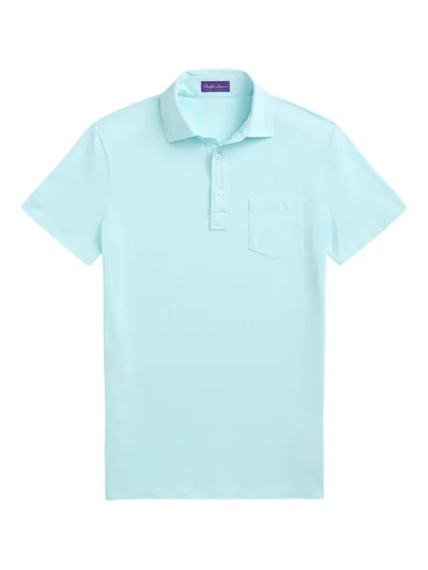 Ralph Lauren Purple Label ポロシャツ | ブルー | FARFETCH JP
