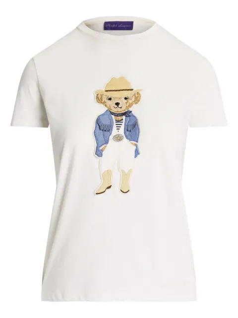 Ralph Lauren Collection bear-motif t-shirt 