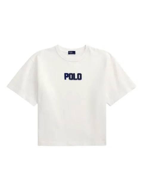 Polo Ralph Lauren تيشيرت مطرز بشعار الماركة