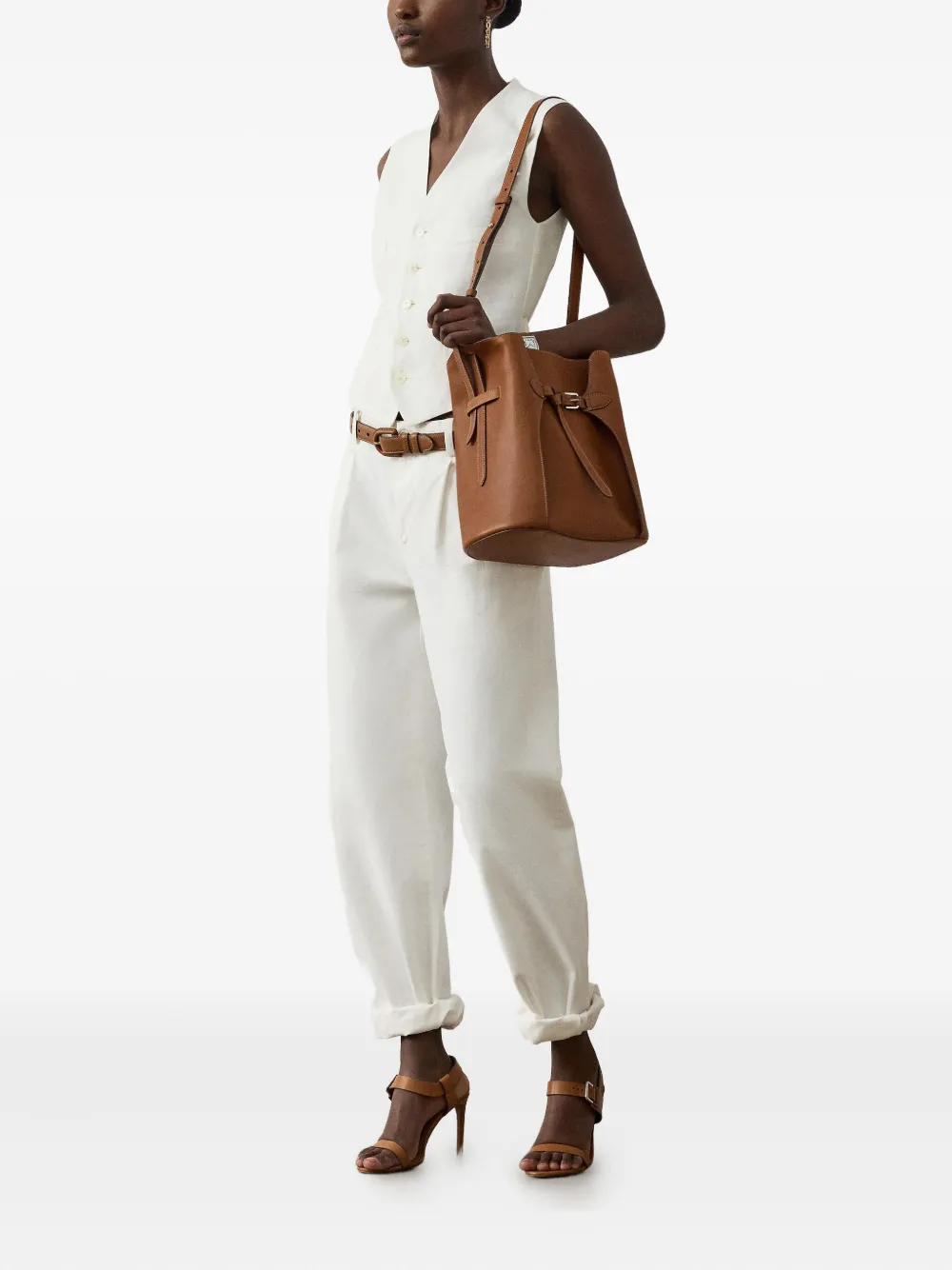Ralph Lauren Collection Button-up jack Wit