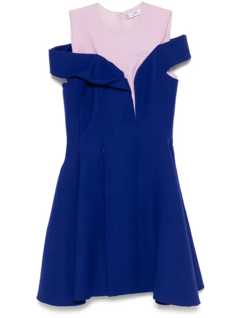 Christian Dior Pre-Owned 2014 layered mini dress 