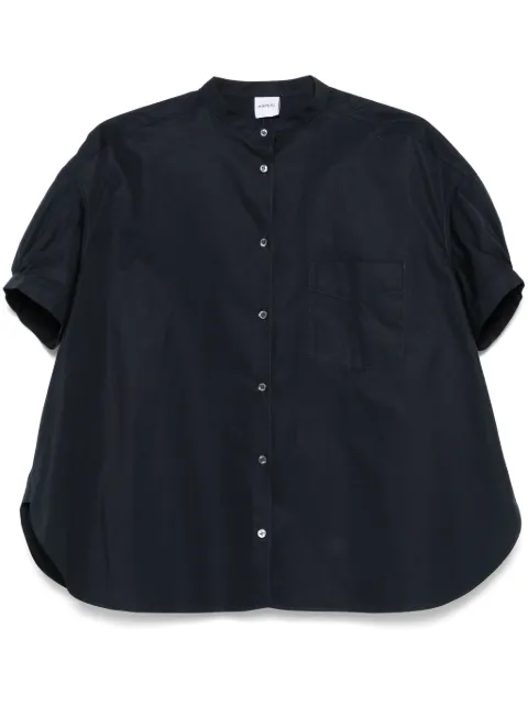 ASPESI camisa de popelina manga corta
