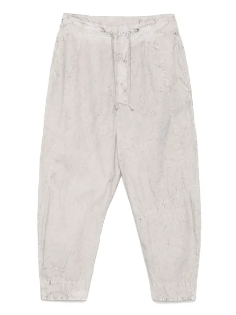 Transit cropped trousers