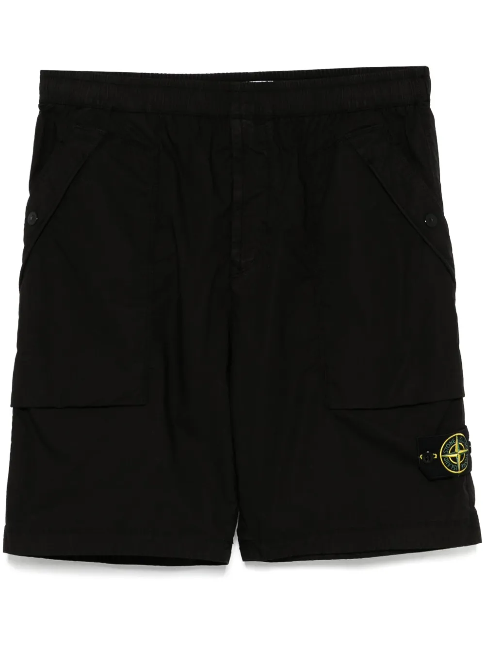 Stone Island Compass-badge shorts | Black | Image 1