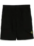 Stone Island Compass-badge shorts - Black
