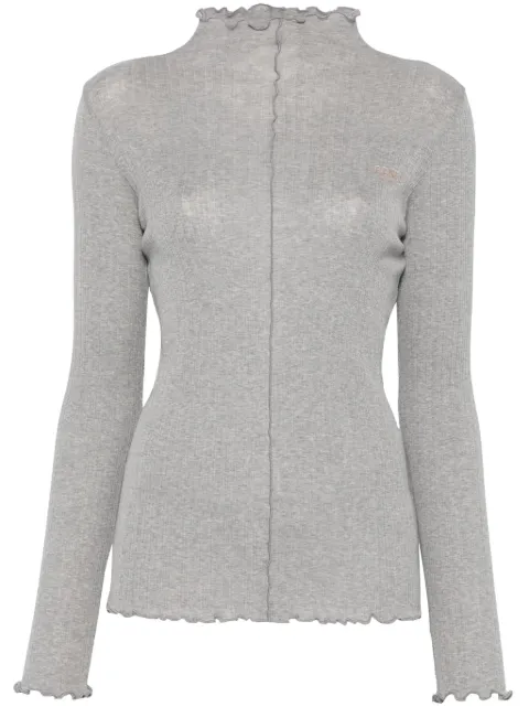FENDI Geripptes Oberteil