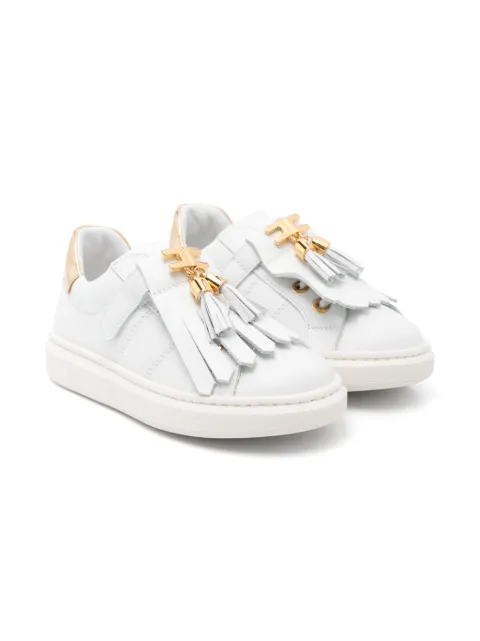 Elisabetta Franchi La Mia Bambina leather sneakers